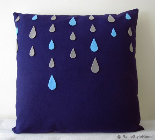 raindrop pillow